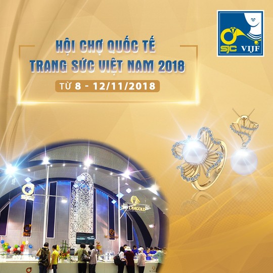 Hội chợ Quốc tế Trang sức Việt Nam lần thứ 27 - Ảnh 1.