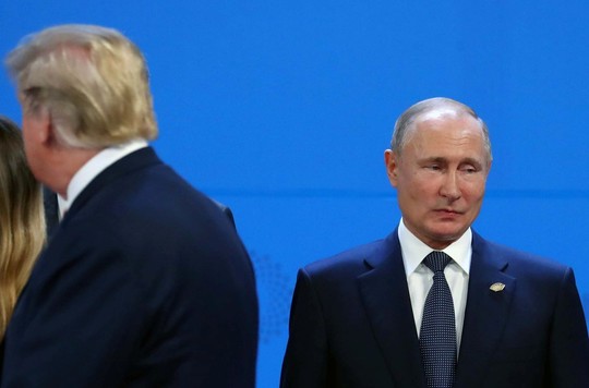 Ông Trump và ông Putin phớt lờ nhau tại G20 - Ảnh 2.