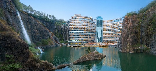 Khách sạn 5 sao dưới lòng đất độc đáo ở Trung Quốc - Ảnh 8.