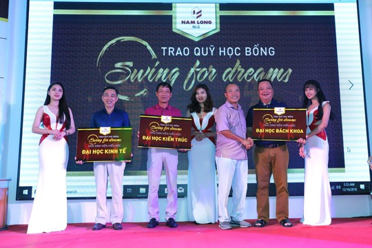 Nam Long Friendship Golf Tournament 2018 gây quỹ cho sinh viên nghèo, hiếu học. - Ảnh 2.