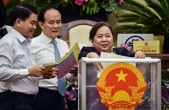 Chủ tịch Hà Nội Nguyễn Đức Chung có 84 phiếu tín nhiệm cao, 4 phiếu tín nhiệm thấp - Ảnh 1.
