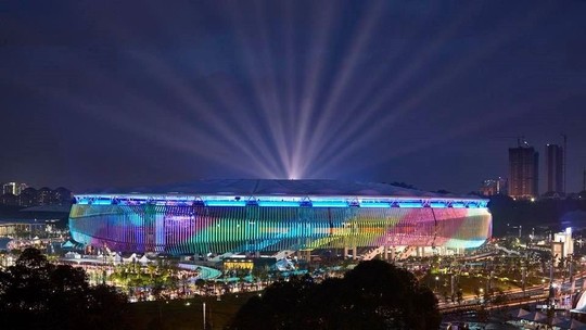 Vẻ đẹp sân vận động Bukit Jalil - nơi diễn ra trận chung kết AFF Cup - Ảnh 2.