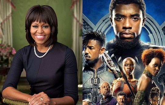 Bà Michelle Obama yêu phim Chiến binh báo đen - Ảnh 1.