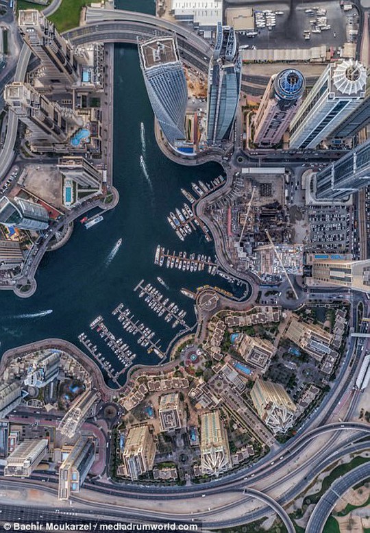 Kiến trúc đẹp mê hồn của thành phố Dubai từ trên cao - Ảnh 8.
