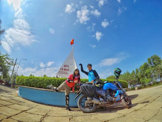 Ghen tỵ với chuyến phượt xuyên Việt bằng xe máy của cặp đôi Hà thành - Ảnh 10.