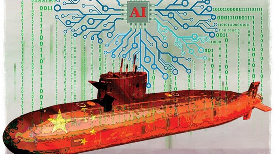 Trung Quốc cải tạo não tàu ngầm - Ảnh 1.