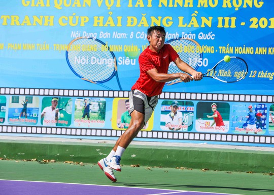 Lý Hoàng Nam vô địch Giải Quần vợt Tây Ninh mở rộng 2018 - Ảnh 2.