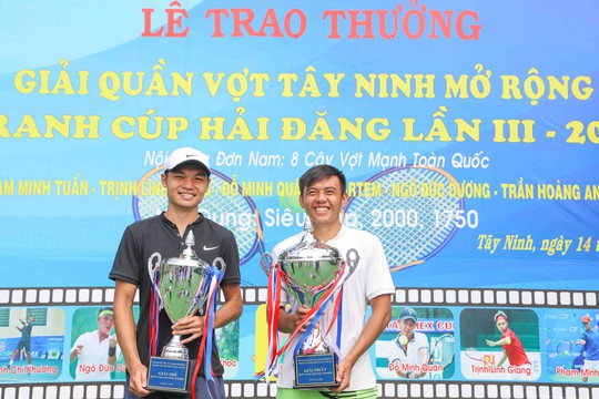 Lý Hoàng Nam vô địch Giải Quần vợt Tây Ninh mở rộng 2018 - Ảnh 3.