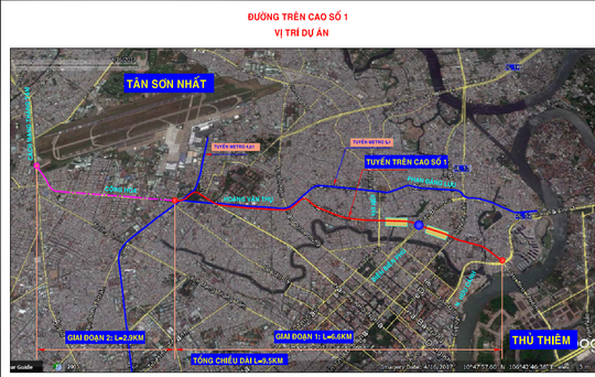 Đề xuất xây dựng đường trên cao nối Tân Sơn Nhất - Ảnh 3.