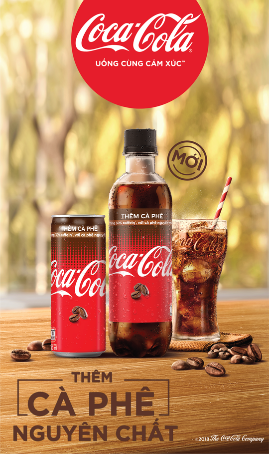 Coca-Cola thêm cà phê nguyên chất mới lạ - Ảnh 1.