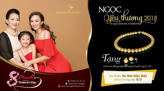 Ngọc Trai Hoàng Gia ra mắt BST mừng 8/3  - Ảnh 1.