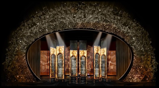 Sân khấu băng giá gắn 45 triệu viên pha lê của Oscar 2018 - Ảnh 3.