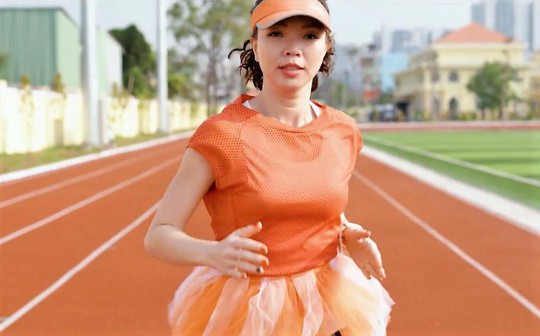 Người phụ nữ Việt Nam đầu tiên thi chạy marathon tại Bắc Cực - Ảnh 1.