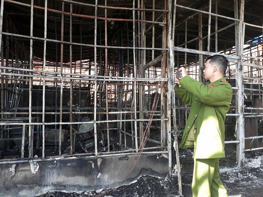 Cháy lớn tại Công ty Sâm Ngọc Linh Đà Lạt - Ảnh 4.