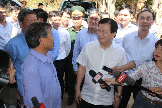 Phó Thủ tướng thị sát vùng sẽ giải tỏa trắng để xây sân bay Long Thành - Ảnh 3.
