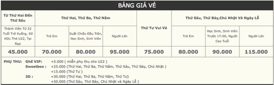 Rạp CGV chính thức lên tiếng về việc thay đổi giá vé - Ảnh 2.