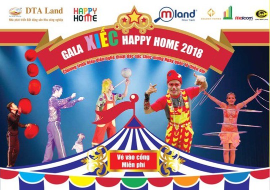 MLAND Vietnam tổ chức Gala Xiếc Happy Home 2018 dành cho thiếu nhi Đồng Nai - Ảnh 1.