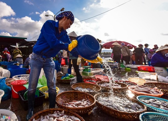 Chợ cá Bến Do nhộn nhịp lúc bình minh - Ảnh 4.