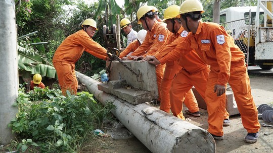 EVN SPC diễn tập phòng chống thiên tai và tìm kiếm cứu nạn năm 2018 - Ảnh 3.