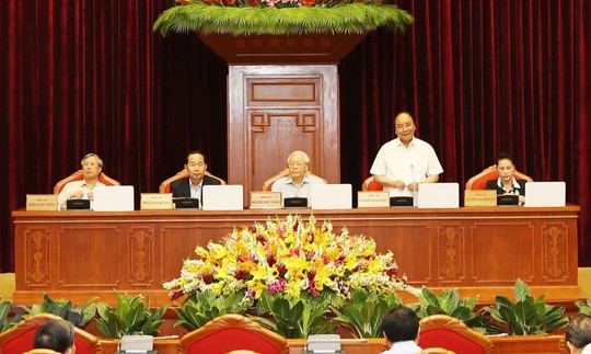 Thủ tướng điều hành phiên họp Hội nghị Trung ương về công tác cán bộ - Ảnh 1.