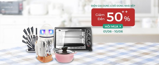 Điện gia dụng, đồ dùng nhà bếp, mỹ phẩm giảm đến 50% tại hago.me - Ảnh 2.