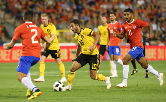 Lukaku lập cú đúp, Bỉ thót tim với chấn thương Hazard - Ảnh 2.