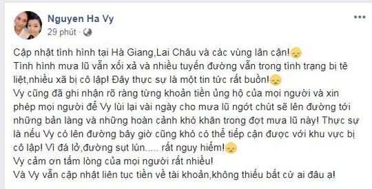 Sao Việt chung tay giúp người dân Hà Giang gặp nạn do mưa lũ - Ảnh 5.