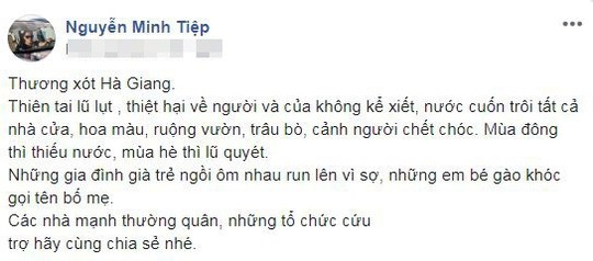 Sao Việt chung tay giúp người dân Hà Giang gặp nạn do mưa lũ - Ảnh 7.