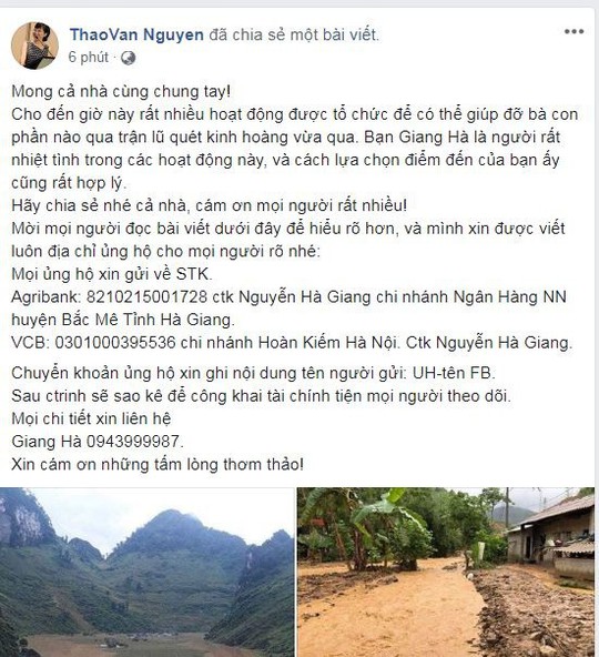 Sao Việt chung tay giúp người dân Hà Giang gặp nạn do mưa lũ - Ảnh 8.