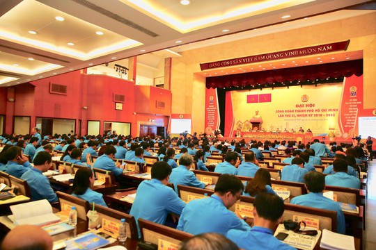 Khai mạc Đại hội XI Công đoàn TP HCM: Bám sát thực tiễn, sâu sát với đời sống CNVC-LĐ - Ảnh 5.