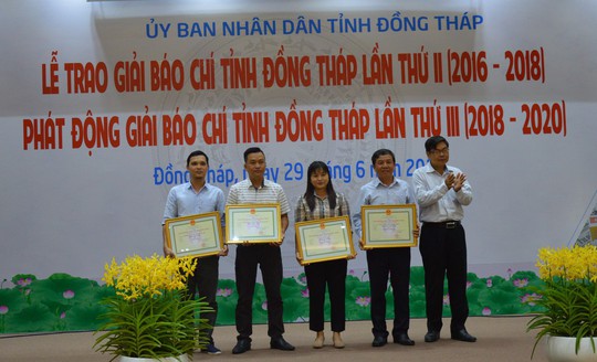 Báo Người Lao Động đạt giải B Giải Báo chí tỉnh Đồng Tháp lần thứ II - Ảnh 1.