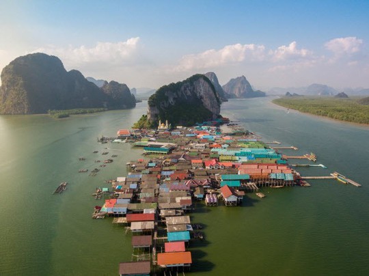 Ko Panyi: Ngôi làng nổi độc đáo ở Thái Lan - Ảnh 1.