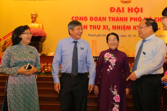 Bế mạc Đại hội XI Công đoàn TP HCM: Xây dựng giai cấp công nhân, tổ chức Công đoàn vững mạnh - Ảnh 1.
