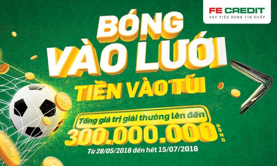 Fe Credit khuyến mãi lớn đón World Cup 2018 - Ảnh 1.