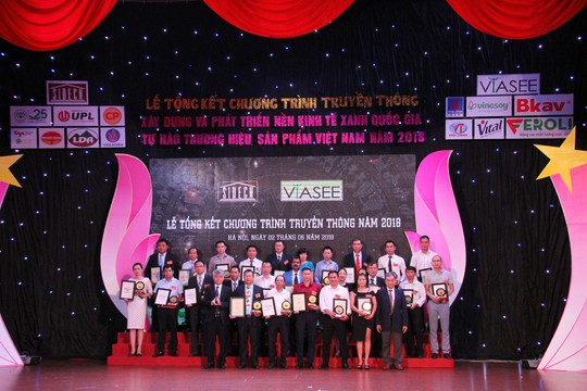 C.P. Việt Nam đạt giải thưởng kinh tế xanh quốc gia năm 2018 - Ảnh 2.