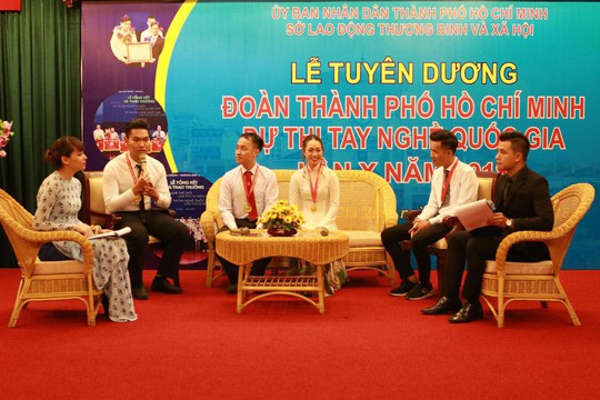 TP HCM xếp thứ nhì tại kỳ thi tay nghề quốc gia - Ảnh 1.