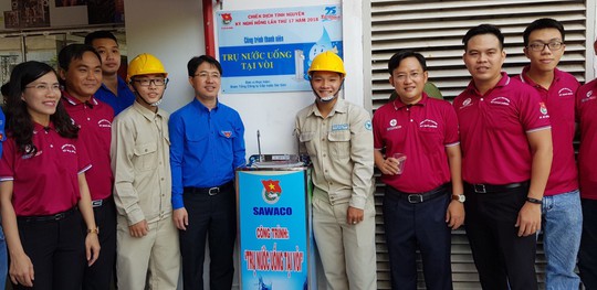Đoàn Tổng Công ty Cấp nước Sài Gòn ra quân chiến dịch tình nguyện Kỳ nghỉ hồng 2018 - Ảnh 2.