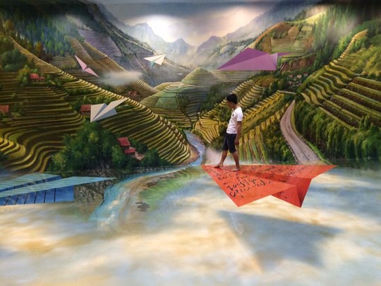 Bảo tàng tranh 3D cuốn hút giới trẻ Sài Gòn - Ảnh 3.