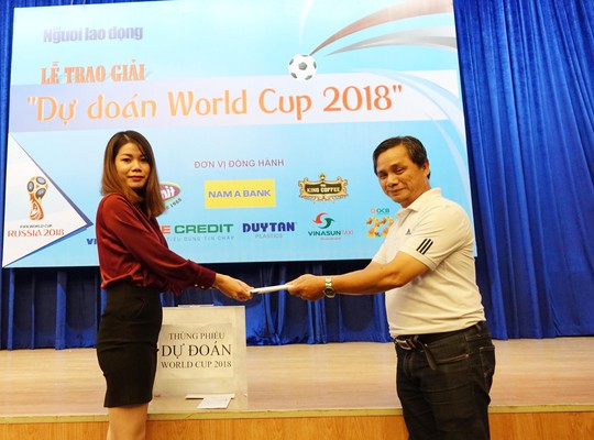 Hào hứng với lễ trao giải dự đoán World Cup 2018 của Báo Người Lao Động - Ảnh 9.