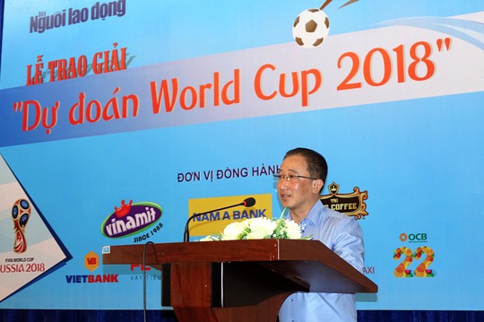 Hào hứng với lễ trao giải dự đoán World Cup 2018 của Báo Người Lao Động - Ảnh 2.