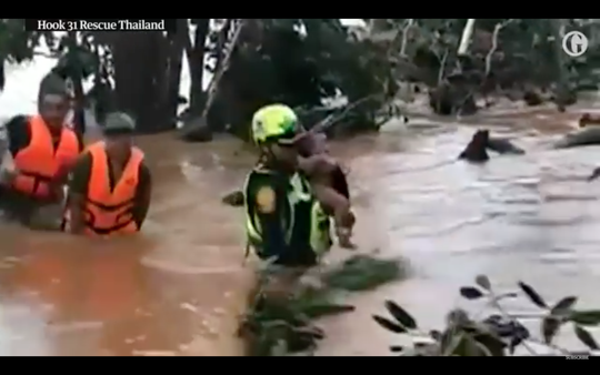 Tình nguyện viên cứu đội bóng Thái Lan tiếp tục cứu bé trai ở Lào - Ảnh 1.