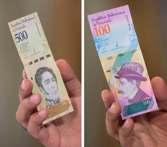 Lạm phát 1 triệu %, Venezuela xóa 5 số 0 trên tờ tiền - Ảnh 1.