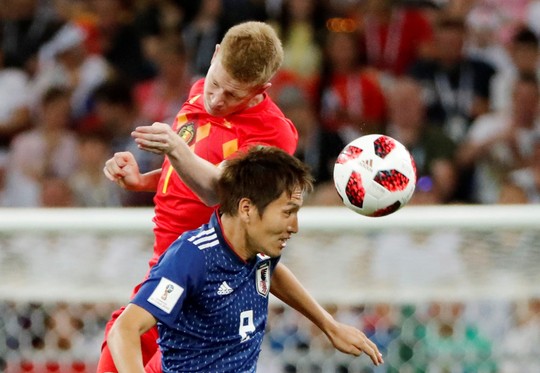 Ngược dòng thắng Nhật Bản 3-2, Bỉ vào tứ kết gặp Brazil - Ảnh 1.