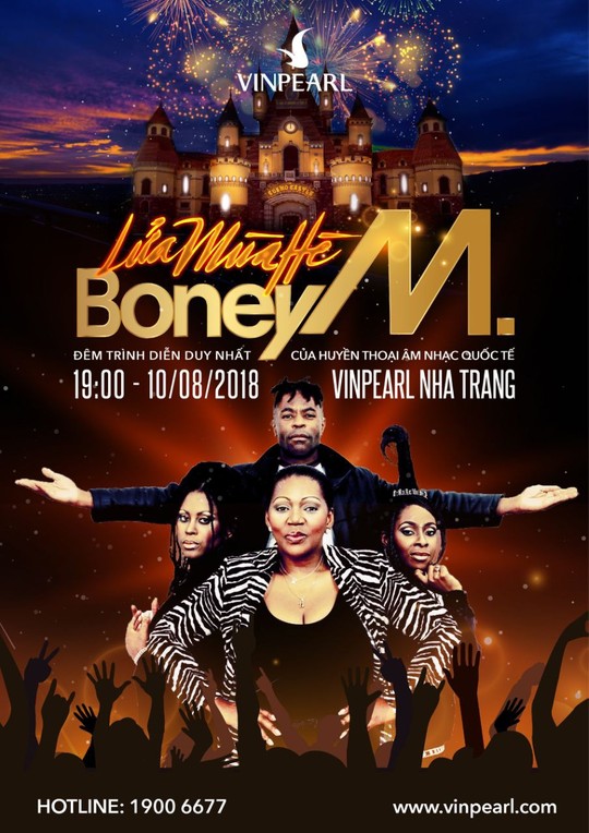 “Lửa mùa hè” - Liveshow Boney M đầu tiên tại Việt Nam - Ảnh 3.