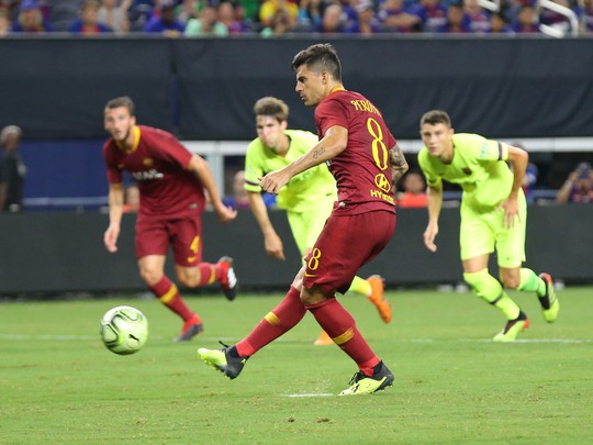Thua ngược trong 8 phút, Barcelona ôm hận trước cựu thù Roma - Ảnh 5.