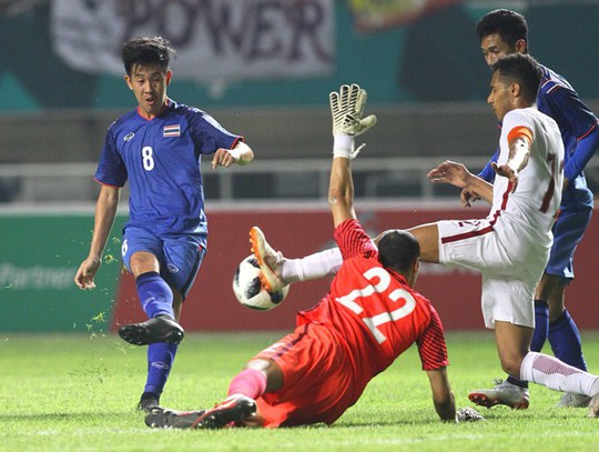 2 điểm/3 trận, Olympic Thái Lan ngượng ngùng trước Việt Nam và Malaysia - Ảnh 1.