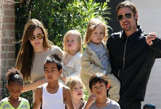 Cả sáu người con đều muốn sống cùng Brad Pitt? - Ảnh 2.