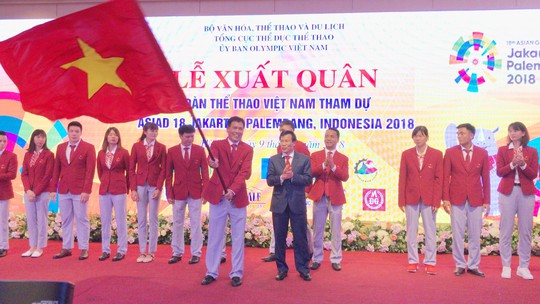 Đoàn thể thao Việt Nam xuất quân dự ASIAD - Ảnh 1.