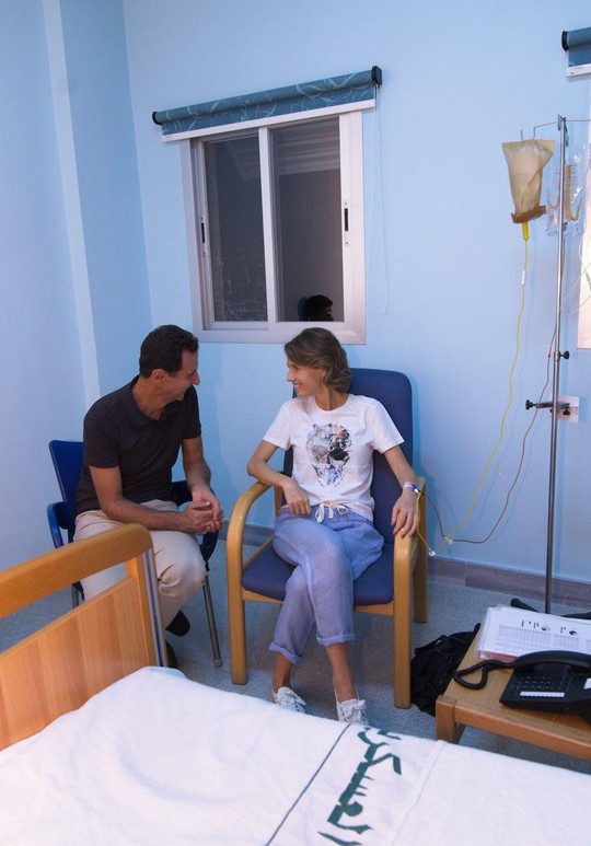 Đệ nhất phu nhân Syria đang điều trị ung thư vú - Ảnh 1.