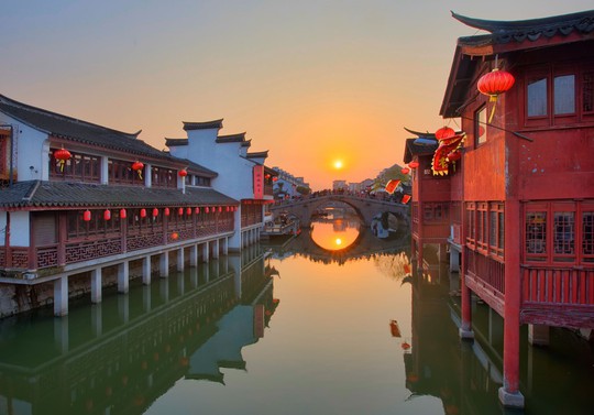 10 cổ trấn Trung Quốc đẹp như phim phải đi thu này - Ảnh 10.